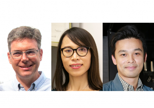 Research fellows (from left to right): Professor David Alexander PALMER, Dr. Shelley Xiuli TONG, Professor Kevin Kin Man TSIA